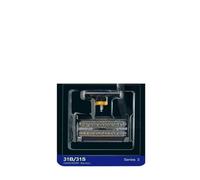 Shaver Black Blade 31B Replacement Head Foil Cutter Blade ，Compatible for Braun ， 350,360,370,380,390cc,5000,5005,5010,5015,5311,5312,5314,5315,5316(1pcs)