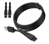 Shaver Charger for Remington HC4250 HC4255 F3 PF7500 MB4200 MB4130 XR1330 XR1350 XR1400 XR1470 XR1430 F6000 R6000 PR1855 PF7855 ect, USB Electric Razor Charging Cord