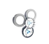 Shaver Head, Compatible with Philips, S7782/53R1 S7788/59R1 | S7887/35 S5880/50 S5579/69 S5588/20, 3 x Head, 1 x Cleaning Brush, pentagonal(6pcs)