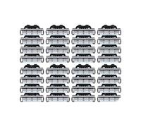Shaver Head Cutter Blade ，Compatible for Gillette，Mach 3 Manual Razor Blades Replacement Refills Blades，Shaver Replacement Parts(32 Pcs)