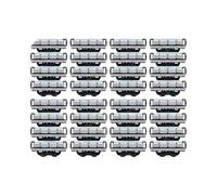 Shaver Head Cutter Blade ,Compatible For Gillette,Mach 3 Manual Razor Blades Replacement Refills Blades,Shaver Replacement Parts(32 Pcs)