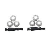 Shaver Head Dual Blades ，Compatible for Philips，Compatible for Norelco， HQ3 HQ56 HQ55 HQ442 HQ300 HQ916 HS990 HQ904 HP1328 HP1335 HQ6990 HQ5430 HQ5625 Razor Head Assembly(6pcs)
