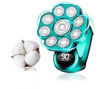 Shaver, Head Shaver 9.0, Floating Head Shavers for Bald Men, Waterproof Wet Dry Shaving, Intelligent LED Display(Blue)