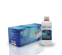 Shaver Head Wash Bath High Frequency Vibration Cleaning Station inc 500ml Clean Solution