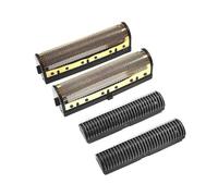 Shaver Replacement Cutter Net+Cutter Head,Compatible for Andis, 17150 17200 Washable 3D Intelligent Floating Shaving Blade Gold