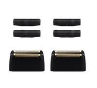 Shaver Replacement Foil, 2 Pack Replacement Shaving Foils & Blades Compatible with BaBylissPRO Double FXRF2G Metal Shaver, Black