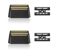 Shaver Replacement Foil and Cutter Bar Assembly Compatible with wahl Shaver Foil 7043 for Wahl Professional 5-Star Series Shaver/Shaper #8164 (Black-2 Count)