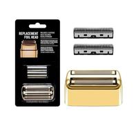 Shaver Replacement Foil and Cutters, Compatible with BaBylissPRO, Barberology Double FXFS1,FXFS2 Shavers(Gold)