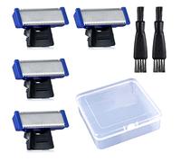 Shaver Replacement Head 4PCS Compatible With Microtouch Solo 2PCS Shaver Clean Brush With Box (4PCS)