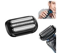 Shaver Replacement Head, 53B Precision Heads, Easily Attach Your New Shaver Head, Compatible with All New Generation Series 5/6 Electric Shavers, Men's Electric Foil Shavers, Black