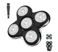 Shaver Replacement Head Compatible with Remington RX7 XR1600 XR7100 Series and BOSS XR7120, 5 Floating Blade Shaving Head Replacement Part with Anti Clog Design for Rotary Electric Shavers