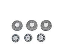 Shaver Replacement Head Mens Rotary Electric Popup Trimmer Razor Blade Beard Shaving Razor Heads/Cutter Head Cover/Bracket(3 heads)