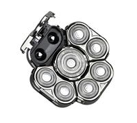 Shaver Replacement Heads, Body Hair Shaver Extreme Speed 9-Head Double- Attachment, Double- Extreme Speed Shaver Replacement Heads For Wet And Dry Bald