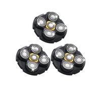 Shaver Replacement Heads Compatible with Microtouch Titanium Head Shaver, for Bald Men 3 Pack