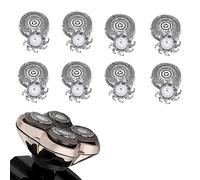 Shaver Replacement Heads for Skull Shaver Pitbull Gold Pro Shaver(8PCS)