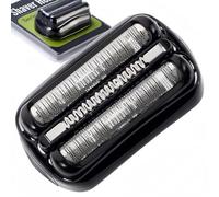 Shaver Replacement Heads -Suitable for Braun Series 3 Replacement Head Compatible with All Braun Series 3 Shavers 21B Metal Bracket Black Shaver Head, Metal Bracket Design for Durability 1PCS