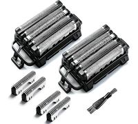 Shaver Replacement Outer Foil and Inner Blade WES9032P Compatible with Panasonic ARC5 5-Blade for ES-LV97-K,ES-LV67-K,ES-LV95-S,ES-LV65-S Shavers (2 Pack)