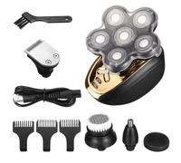 (Shaver Set) 8D Floating Heads Electric Shaver IPX6 Waterproof Dry Wet Dual-use Electric Razor Anti-pinch Cordless Rechargeable Electric Shaver