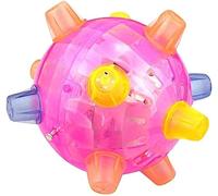 SHAVERUSH Sensory Ball Children Music Dancing Ball, Baby Music Shake Jumping Ball Flash Bouncing Ball LED Disco Ball Sensory Developmental Toy Kids Early Educational Game for Toddlers (Random Color)