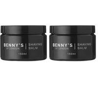 Shaving Balm | BENNY'S | Light Refreshing Scent | Reduces Razor Burn & Soothes the Skin | For Fresh and Calm Skin to Look and Feel Younger | Premium Quality Ingredients | Made In The UK (Pack of 2)