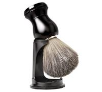 Shaving Brush Set 2 in 1, Shaving Brushes for Men with Comfortable Handle, Soft Bristle Shave Brush Shaving Kit Includes Brush Stand, Christmas, Valentine's Day Gift for Bearded Man
