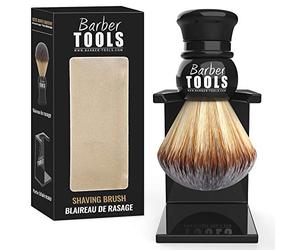 Shaving brush with badger holder. Diameter 23 mm - BARBER TOOLS