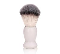 Shaving Brushes for Men,Soap Cream Barber Shave Brush Set,Rich Foam Shaver Hair Gift,White Elegant Resin Handle,Male Grooming Barbers and Salon Using Tool Traditional Shavings Brush,for Wet Shaving
