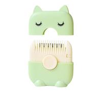 Shaving Combator - Hair Ornaments Comb | Kids Bangs Trimming Tool | Slide Hair Cutting Tool | Double Sided Open Wings Trimmer for Teen Girl