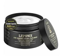 Shaving Cream - 250g - Shaving Cream for men - Rich Lather for a Protective, Smooth & Moisturizing Shave Experience - Sandalwood Scent- Mens Gift Set
