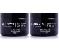 Shaving Cream | BENNY'S MAYFAIR Inspired by Aventus | Perfect Shave | Hydrates & Rejuvenates | Premium Quality Ingredients | 100% Vegan | Made in The UK (Pack of 2)