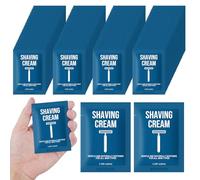 Shaving Cream Bulk Travel 8ml/0.28fl oz,Disposable Shaving Cream in Bulk Travel Shave Cream for Hotel Homeless（White Tea) (Pack of 30)
