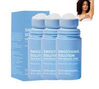 Shaving Cream Hair Removal Solution & Ingrown Hair Care Serum with Roller Ball, For Underarms, Legs & Body, Skin Bumps Soothing Care, Smoothing Formula with Gentle Exfoliants (3PCS)