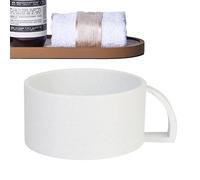 Shaving Cup Bowl - Wide Mouth Foam Lather Maker, Beard Mug, Wet Razor Cleaning Dish, Compact Grooming Container | Classic Barber Style Preparation for Men Dad Boyfriend Care Set