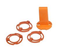 [Shaving Head] 3pcs Frame Lock + Lock-Ring Retaining Plate Holder Compatible with for Philips Shaving Heads Model/Type SH50 SH70 SH90 SH30 RQ12+ SH9000 S7000 [Easy to Replace]