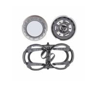 Shaving Heads With ABS Mount Holder Kit Replacement PQ182 PQ183 PQ206，Compatible For Philips PQ182 PQ183， Stainless Steel Universal Razor Blades