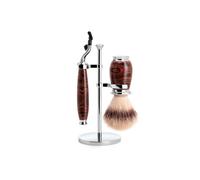 Shaving Kit Mühle Ebonite Mach3® (x3) Marron TU