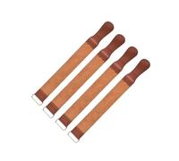 Shaving Leather Strop Belt Sharpening Strap Barber Straight Razor Shave Sharpener Knives Polishing Belt(Leather 4 pcs)