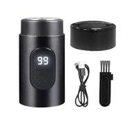 Shaving Machines for Men, Rechargeable by USB-C Waterproof Portable Wireless - Electric Shavers for Men, for Lying Beard Armpits Home Travel Gym Shower