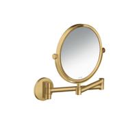 Shaving Mirror Without Light Axor Universal Circular 223x257mm Brushed Gold Optic