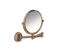 Shaving Mirror Without Light Axor Universal Circular 223x257mm Brushed Red Gold