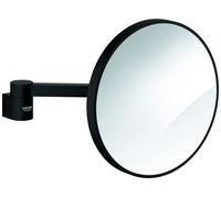 Shaving Mirror Without Light Grohe Selection Magnification x7 Phantom black 102279KF00