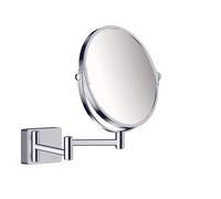 Shaving Mirror Without Light Hansgrohe AddStoris ø 188 mm Chrome