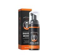 Shaving Mousse for Men, Moisturising Shaving Mousse, Gentle Beard Softening Men's Shaving Cream, Protects and Soothes to Help Reduce Skin Irritation (60ml, 1)