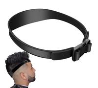 Shaving Pattern Neckline, Curved Silicone Hair Cutting Headband DIY Guide