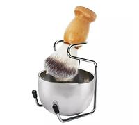 Shaving Razor Stands, Razor Holder Practical Men's Razor Brush Stands，Fashion Soap Bowl Shaving Brush Holder，Male Natural Boar Bristle Beard Brush Shaving Brush Kit