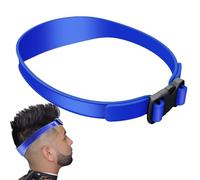Shaving Template for Decolletage, Curved Silicone Headband, Hair Cutting Guide, Flexible Curve Haircut Band, Skin Fade Guidelines for Haircuts