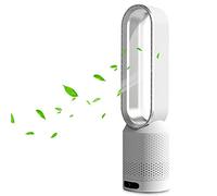 SHAVINGFUN Tower Fans Bladeless fans,20" bladeless tower fan with Remote Control&Timer Function,8 Speeds,2H Timer,80°Swing,Super Quiet Easy to Clean,Oscillating Fan,for Bedroom, Kitchen,Office Fans