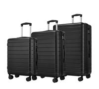 Shavont 3 Piece Suitcase Set Hard Shell Luggage Set with 4 Wheels, Lightweight Large Medium Suitcase Set for Family Travel, Durable Luggage Sets