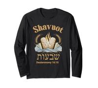 Shavuot Deuteronomy 16:10 Long Sleeve T-Shirt