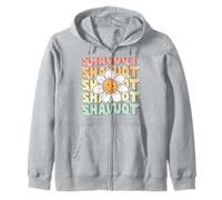 Shavuot Jewish Harvest Celebration Holiday Matan Torah Zip Hoodie